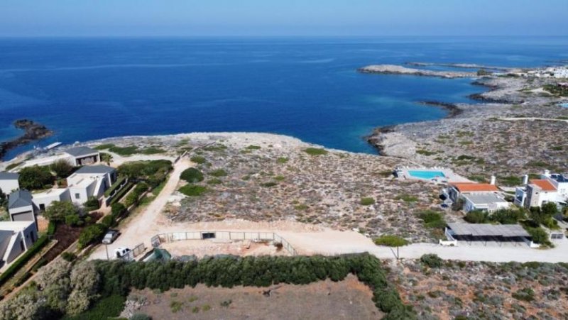 Tersanas Chania MIT VIDEO: Spektakuläres Grundstück am Meer auf Kreta zum Verkauf Grundstück kaufen